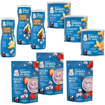 Yogurt baby hot sale snacks