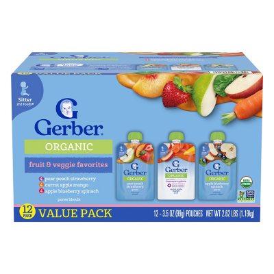 gerber 2nd foods value pack