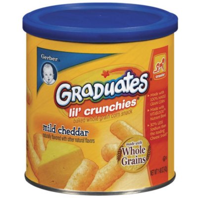 Gerber Graduates Lil' Crunchies Mild Cheddar