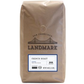 Landmark Ground Coffee, French Roast (40 oz.)