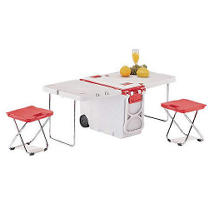 Rolling Table\/Cooler