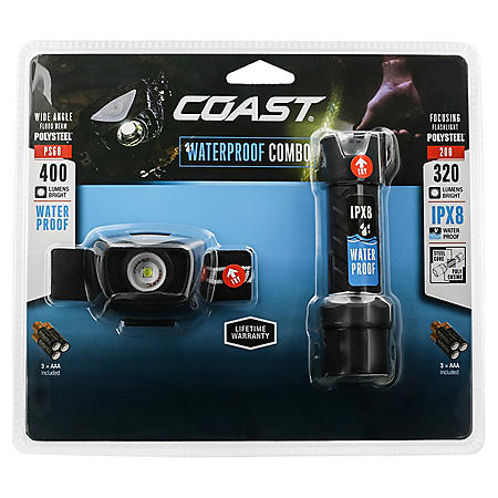 Coast High Performance >> Coast High Performance Waterproof Flashlight Headlamp Coast High Performance >> Coast High Performance Waterproof Flashlight Headlamp