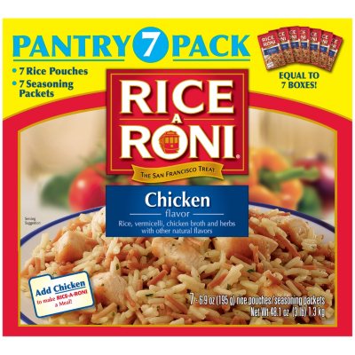 Rice-A-Roni? Chicken Flavor Rice - 7 Pantry Pack - Sam's Club