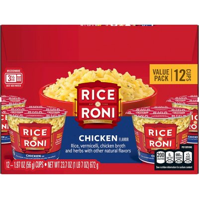 Rice A Roni Chicken Flavor Rice Cup