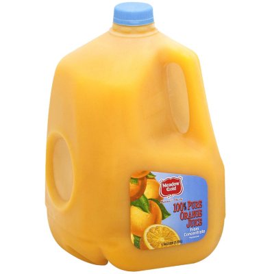 Pet 100% Pure Orange Juice - 1 gallon jug - Sam's Club