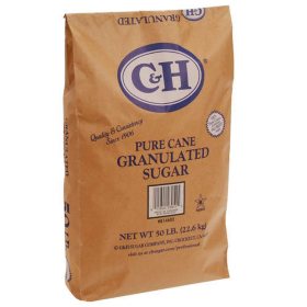 C&H Granulated Sugar - 50 lb. bag