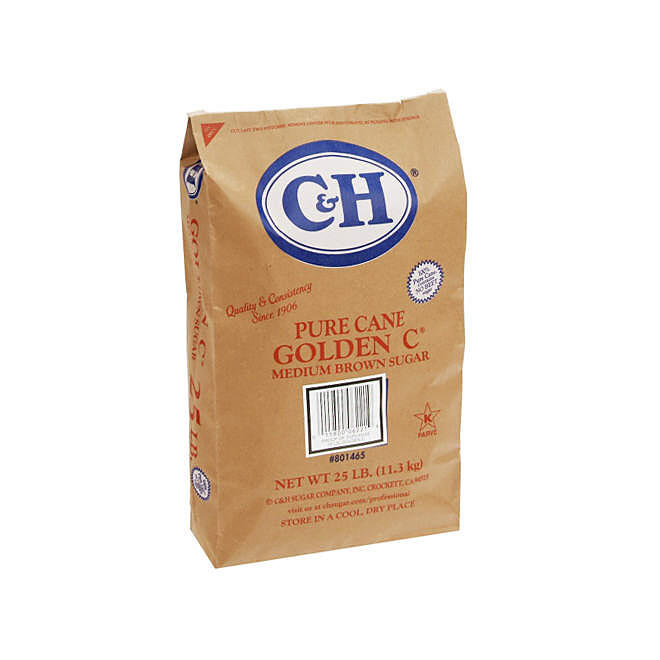 C&H Golden C Sugar - 25 lb. bag