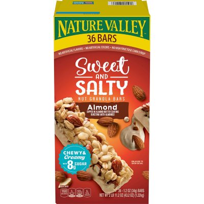 Nature Valley Sweet and Salty Nut Almond Granola Bars (36 ct.) - Sam's Club