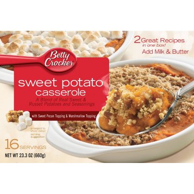 Betty Crocker Sweet Potato Casserole - Twin Pack - Sam's Club