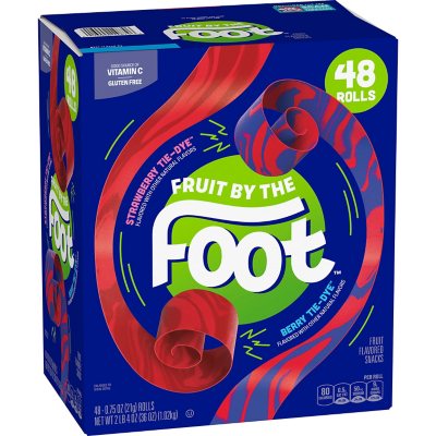 Fruit Roll Ups Fruit by the Foot Variety Pack Value Size Travel