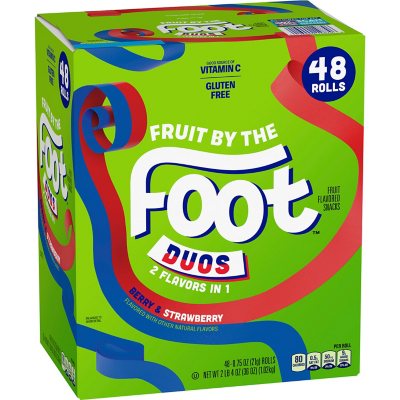 Fruit Roll Ups Fruit by the Foot Variety Pack Value Size Travel