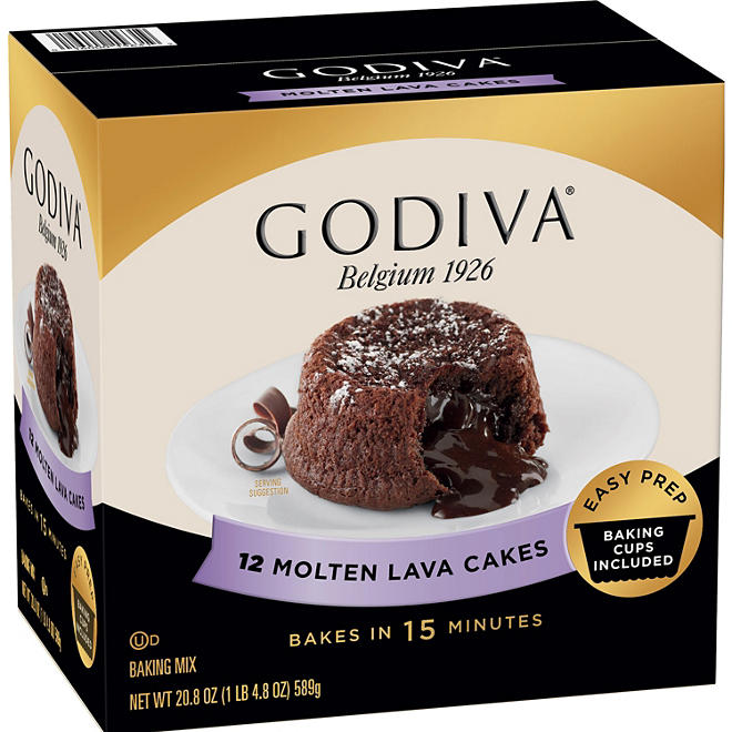 GODIVA Chocolate Molten Lava Cakes (12 ct.)