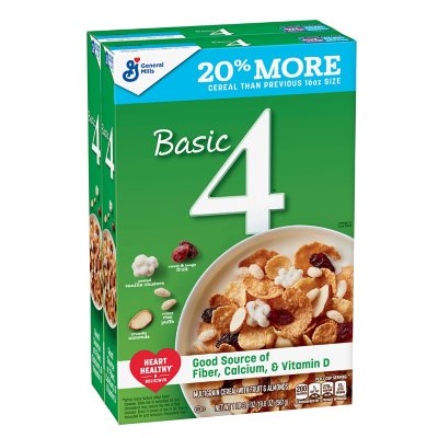 Basic 4 Multigrain Cereal, Fruit and Nuts (2 pk.) - Sam's Club