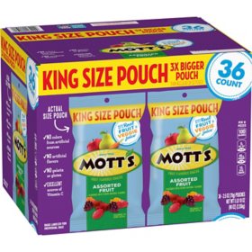 Mott’s Fruit Flavored Snacks (2.5 oz., 36 pk.)