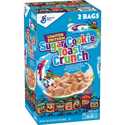 Sugar Cookie Toast Crunch 34 75 Oz Sam S Club