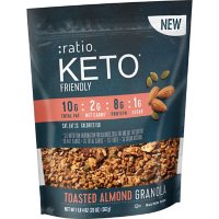 :ratio Toasted Almond Keto Granola (20 oz.)
