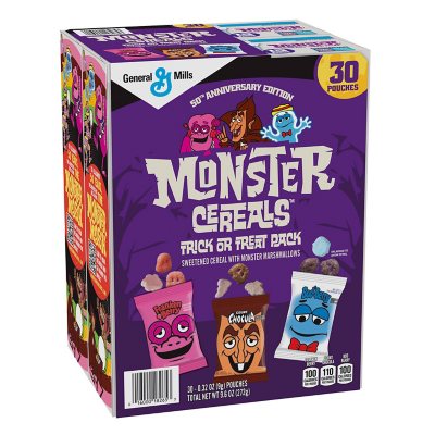 Big G Monster Cereals Treat or Treat Pouches (30 ct.) Sam's Club