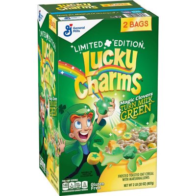 Review: St. Patrick's Day Edition Lucky Charms with Green Clovers