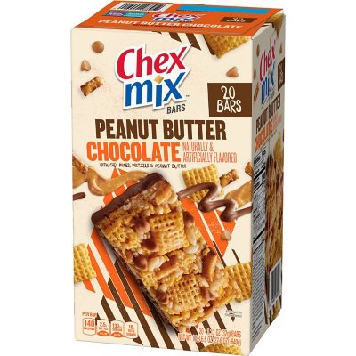 Chex Mix Bar, Peanut Butter Chocolate - 20 pack, 1.13 oz bars