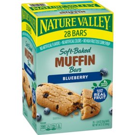 Nature Valley Soft Baked Blueberry Muffin Bars, 28 ct.