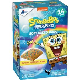 Spongebob Soft Baked Bars (24 pk.)