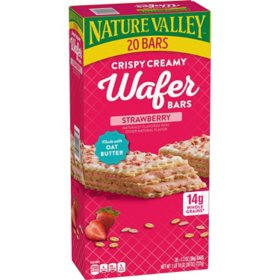 Nature Valley Crispy Creamy Strawberry Wafer Bars, 20 ct.