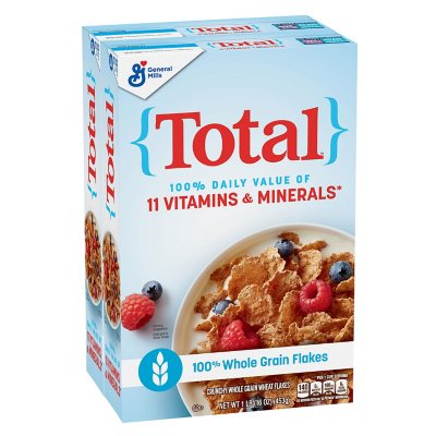 Total Whole Grain Cereal (32 oz., 2 pk.) - Sam's Club