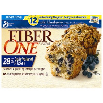 Fiber One Frozen Muffins - 12/2.3 oz. - Sam's Club