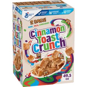 Cinnamon Toast Crunch Cereal 49.5 oz., 2 pk.