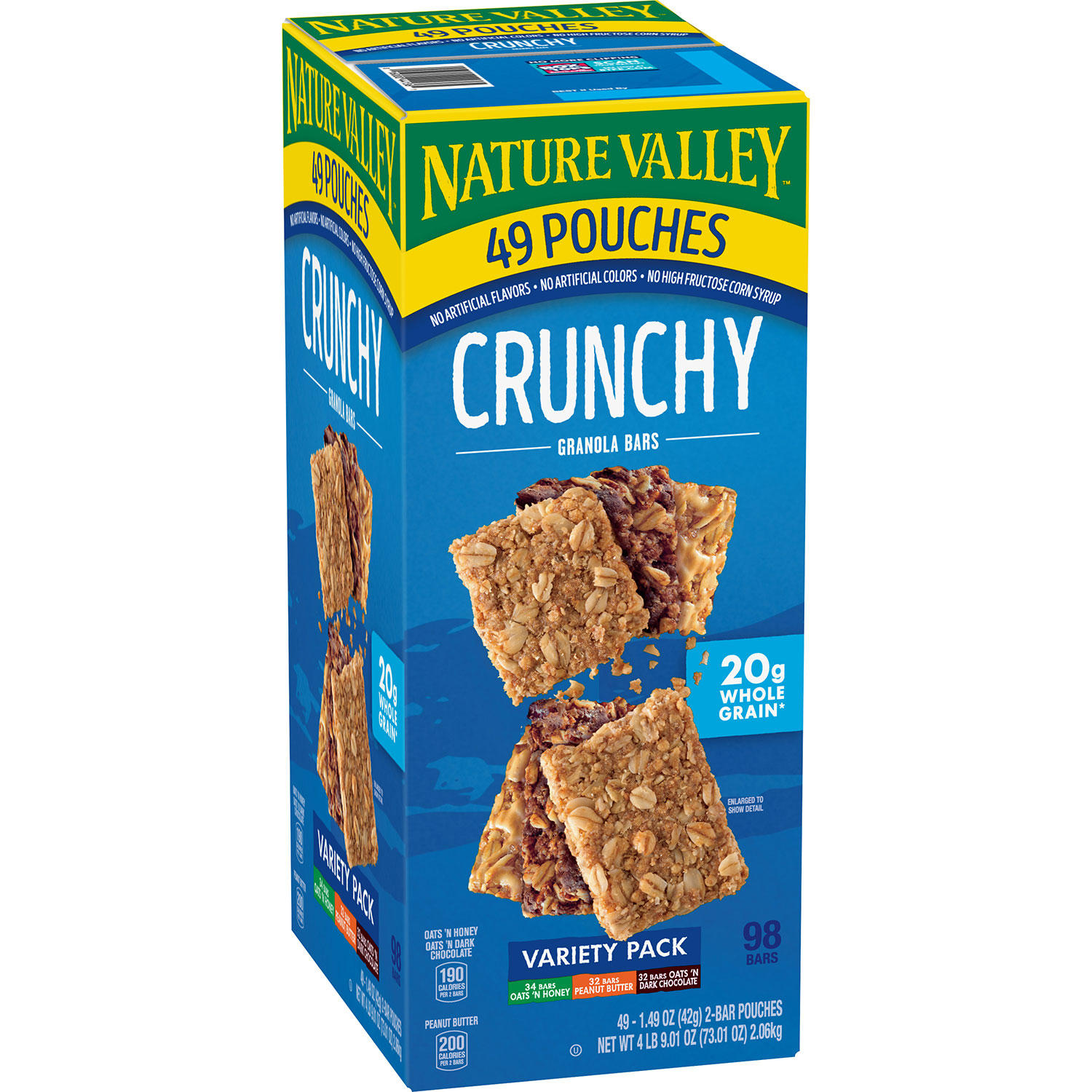 UPC 016000441361 product image for Nature Valley Crunchy Granola Bars Variety Pack, 49 ct. | upcitemdb.com