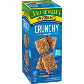 Nature Valley Crunchy Granola Bars Variety Pack, 49 ct.