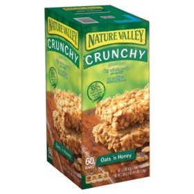 Nature Valley Oats 'n Honey Crunchy Granola Bars (49 pk.) - Sam's Club