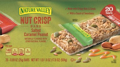 NV NUT CRISP SALTED 20 BARS Sam's Club