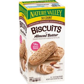 Nature Valley Biscuit Sandwich with Almond Butter 30 ct.
