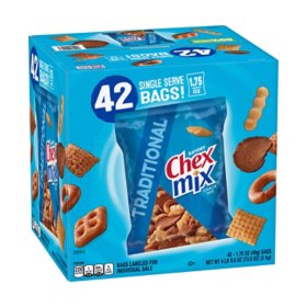 Chex Mix Traditional Savory Snack Mix 42 pk.