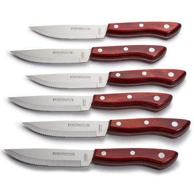 6PC PORTERHOUSE STEAK KNIFE SET Sam's Club