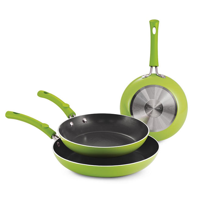 Simple Cooking - 3 pc. Fry Pans - Various Colors