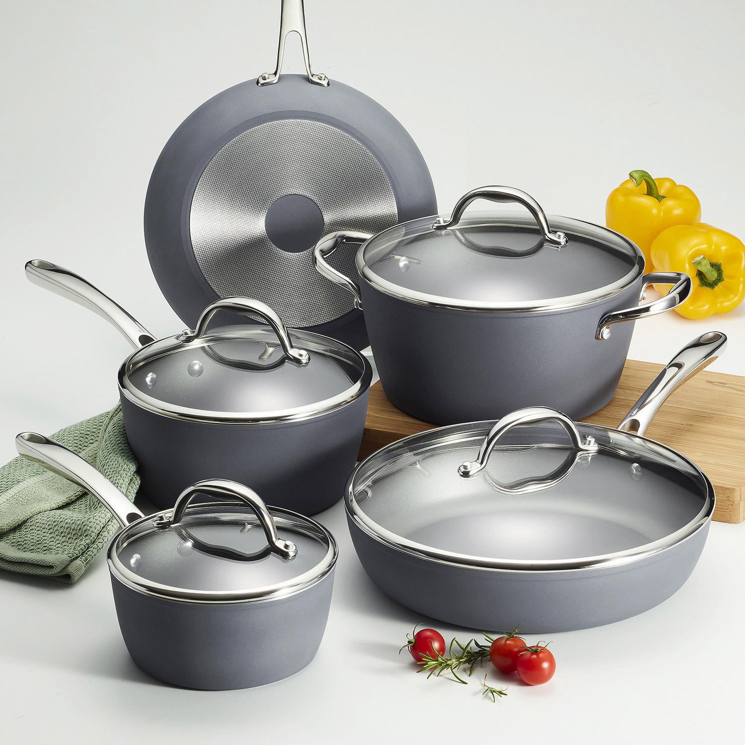 Tramontina 9-Piece Induction-Ready Nonstick Cookware Set