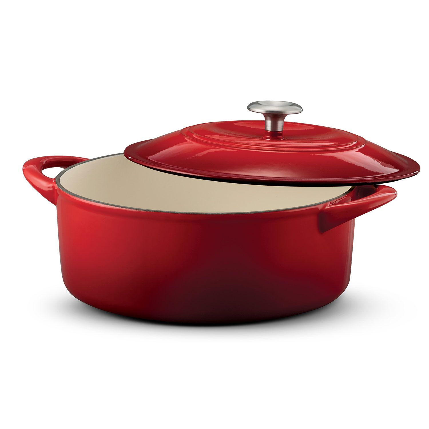 Tramontina Enameled Cast Iron 6-Qt. Covered Round Dutch Oven