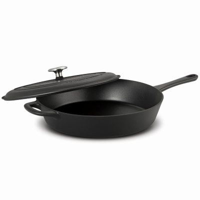 Tramontina 12.5 Covered Cast Iron Skillet