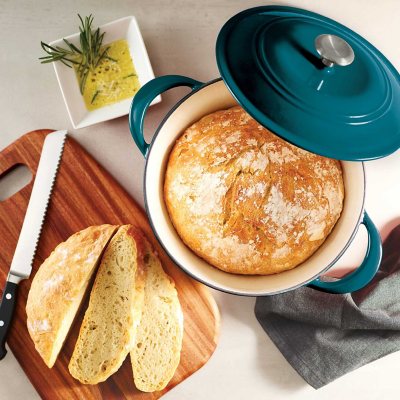Tramontina Enameled Cast Iron 7-Quart Covered Round Dutch Oven (Assorted  Colors)