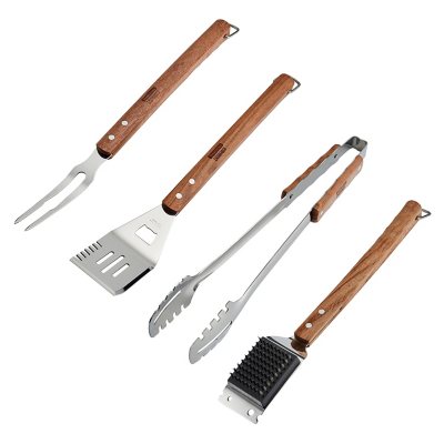  Tramontina Chef's Knife Set, Grill Tongs & Grill Fork
