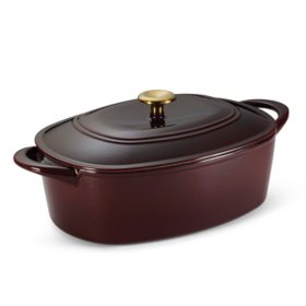 Tramontina 7-Quart Enameled Cast Iron Dutch Oven (Choose Color)