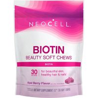 NeoCell Biotin Bursts Soft Chews, Acai Berry (30 ct.)