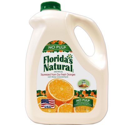 Pet 100% Pure Orange Juice - 1 gallon jug - Sam's Club