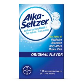 Alka-Seltzer Original Antacid Effervescent Tablets (116 ct.)