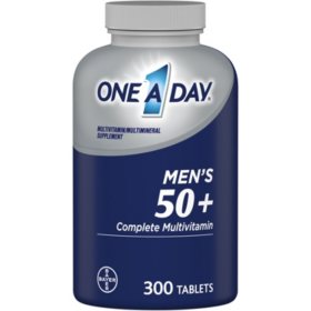 One A Day Men's 50+ Healthy Advantage Multivitamin Tablets (300 ct.)