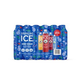 Sparkling Ice Sparkling Water Winter Variety Pack, 17 fl. oz., 24 pk.