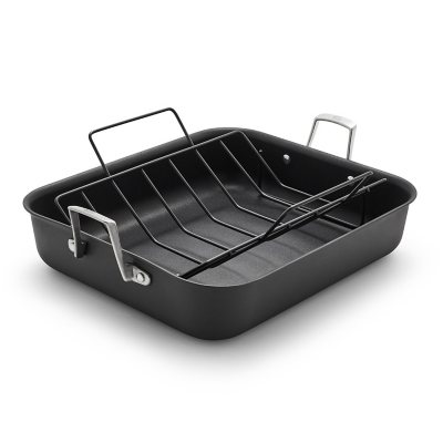 Large roasting pan outlet with rack