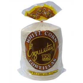 Exquisita White Corn Tortillas 84 oz.